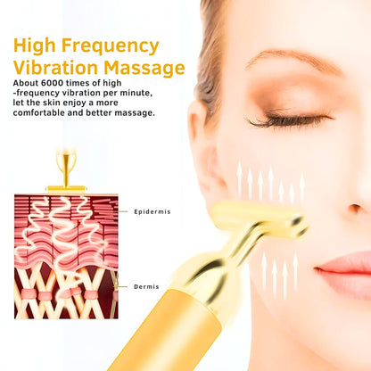Celestia Gold 24K Luxury Facial Massager