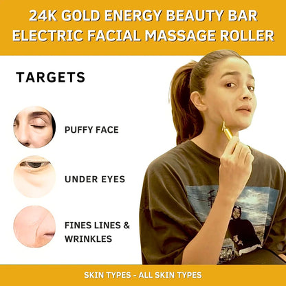 Celestia Gold 24K Luxury Facial Massager